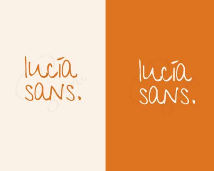 lucía sans